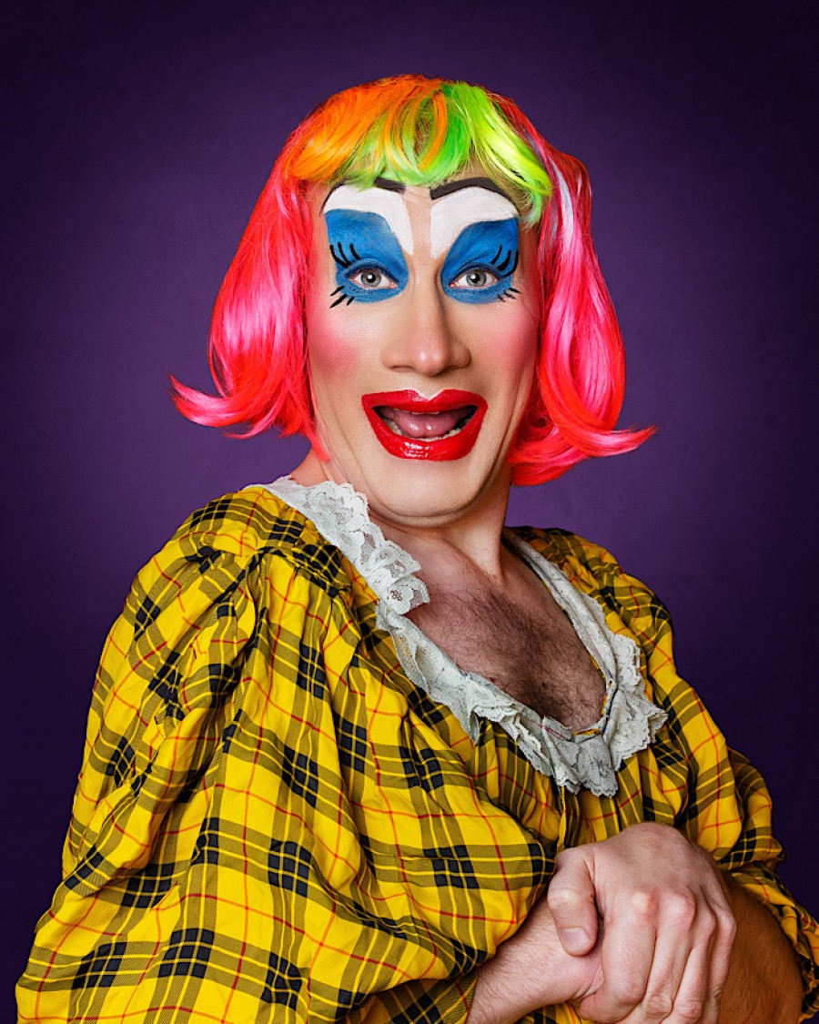  Widow Twanky played by David Parker. Photo: Gavin McCourt
