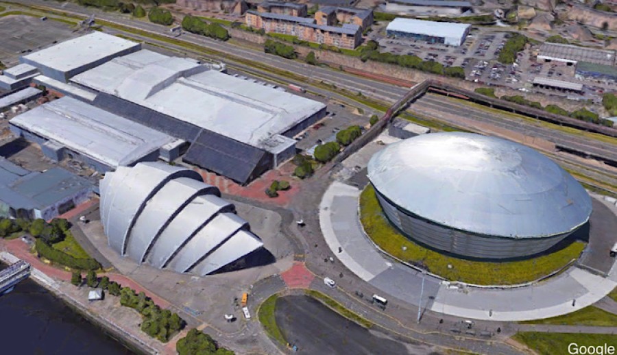  The new facility will be based at the SEC campus in Finnieston. Photo: Google Earth
