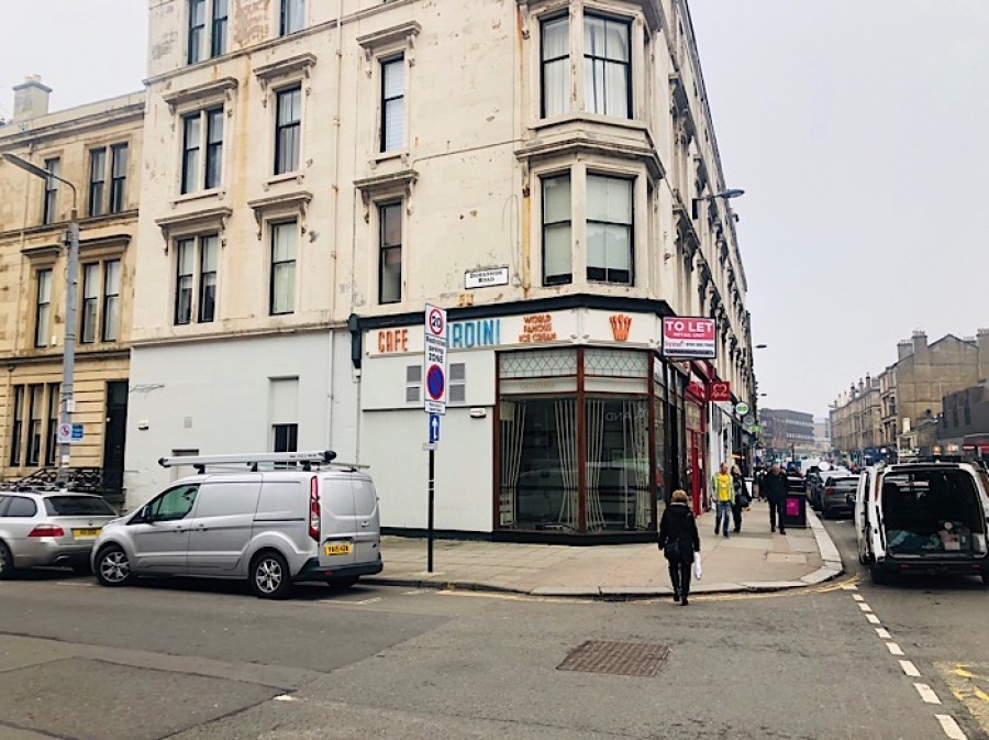 Shut: Nardini's is no longer trading on Byres Road 