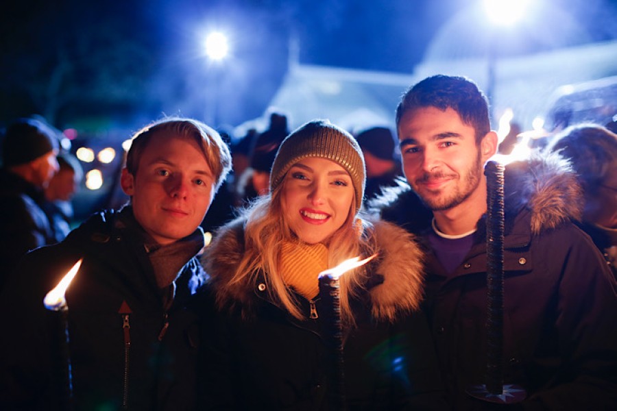  The event is part of the Scotland’s Winter Festivals. Photograph by Martin Shields 