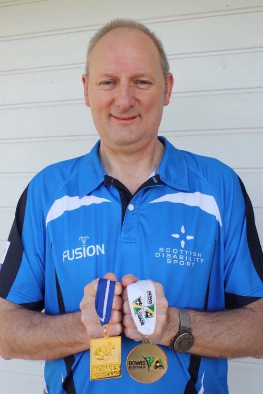  Spotted: Robert's talent was identified at an event held at Kelvingrove Lawn Bowls Centre 