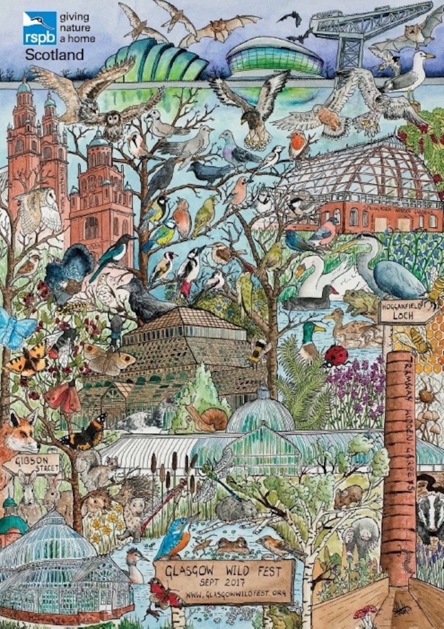  Poster: Wildfest2017 is on throughout September across Glasgow 