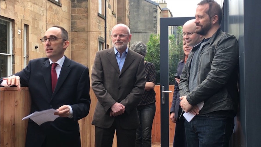  Grand opening: speeches and cut ribbons marked the occasion this week 