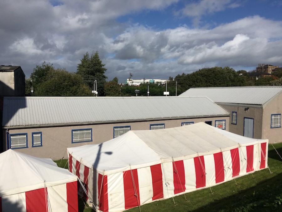  Attraction: the Scout jumble sale is a major draw for visitors 