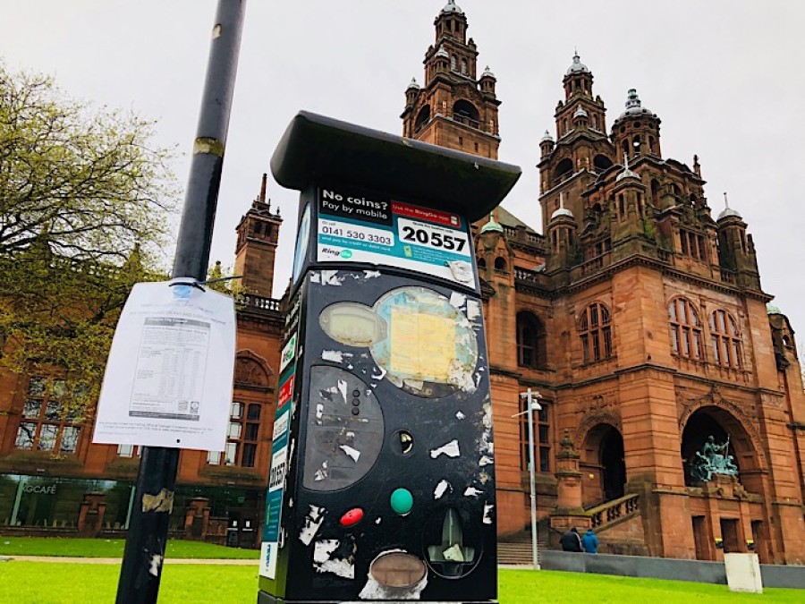  Attraction: the new charges will apply to parking at Kelvingrove museum