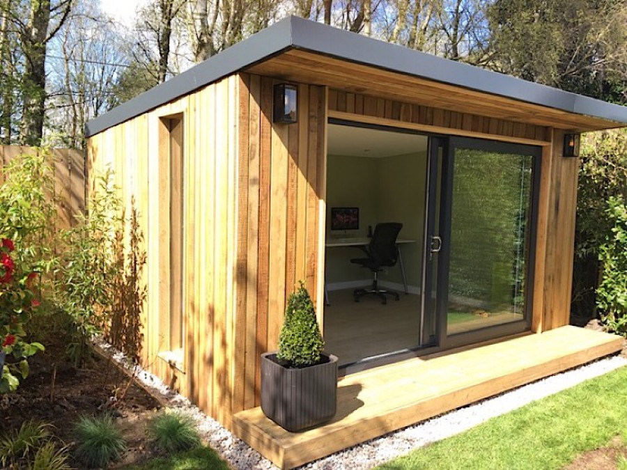  Bespoke: the rooms can be big or small, and come with different cladding and features 