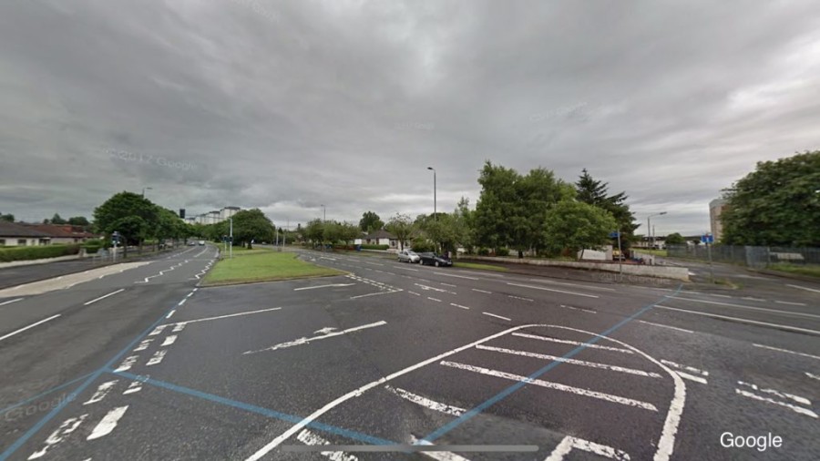 Great Western Road in Drumchapel.