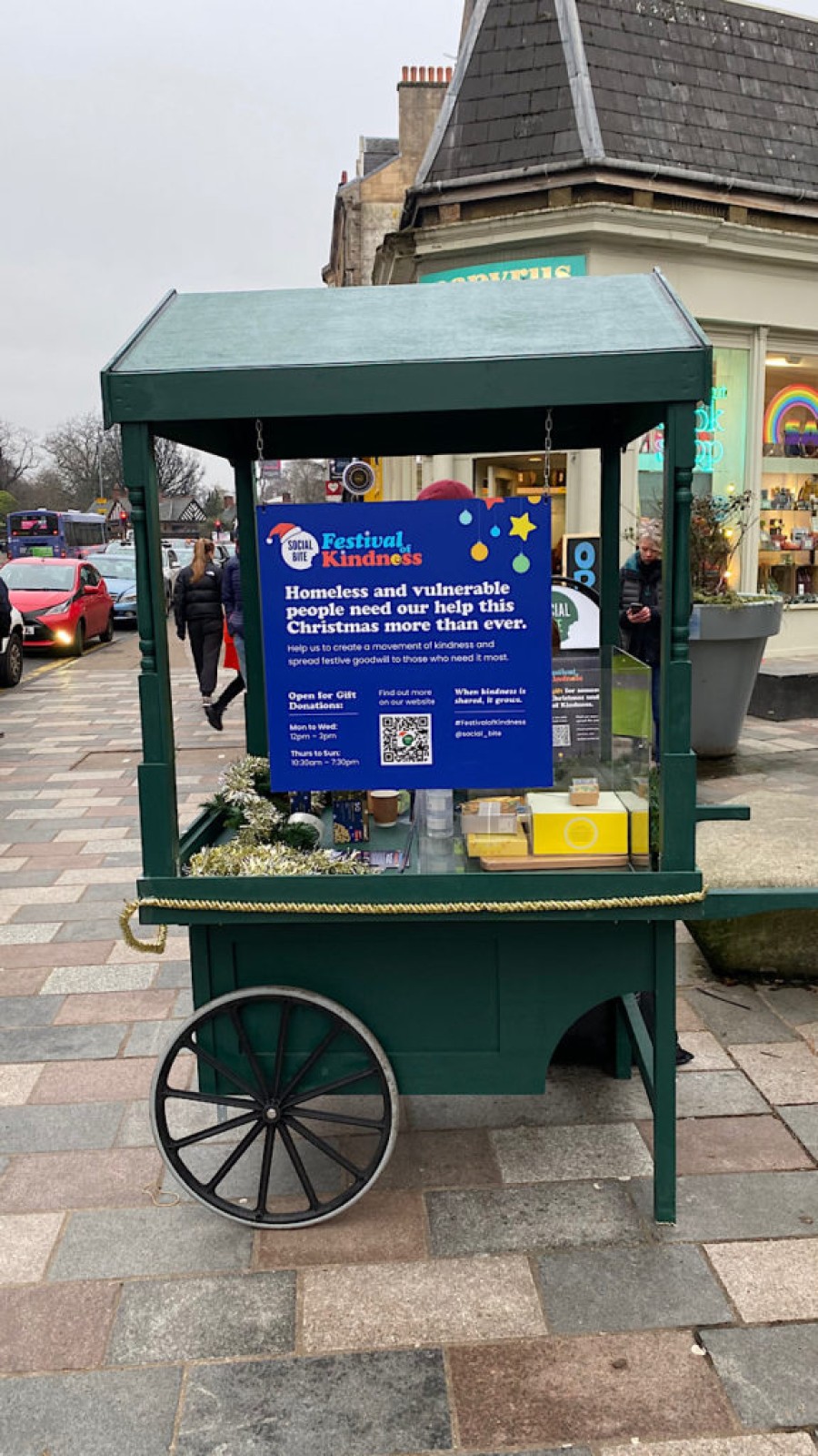 West Enders have responded generously to the Festival of Kindness.