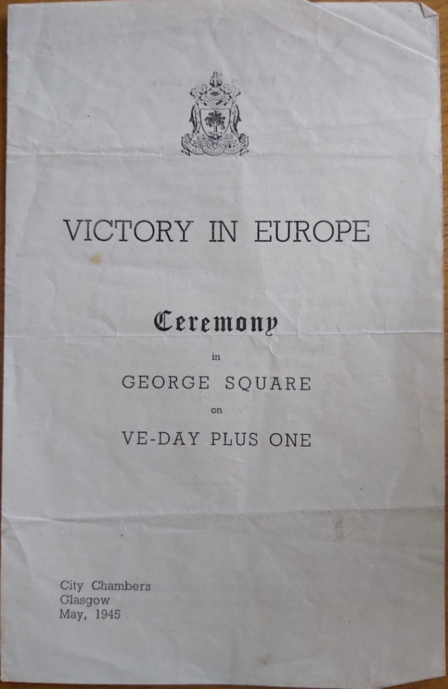  The original transcript of the speech by James Welsh