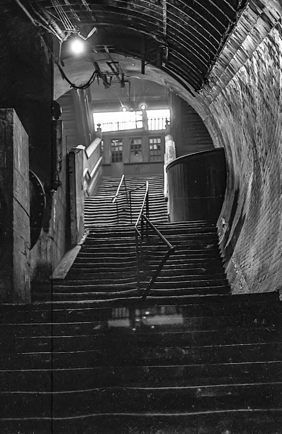  The Clyde pedestrian tunnel.