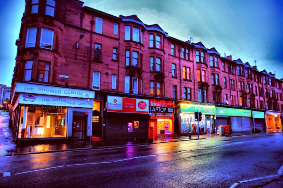  Shopfronts: Dumbarton Road. Photo credit: Cameron Munro
