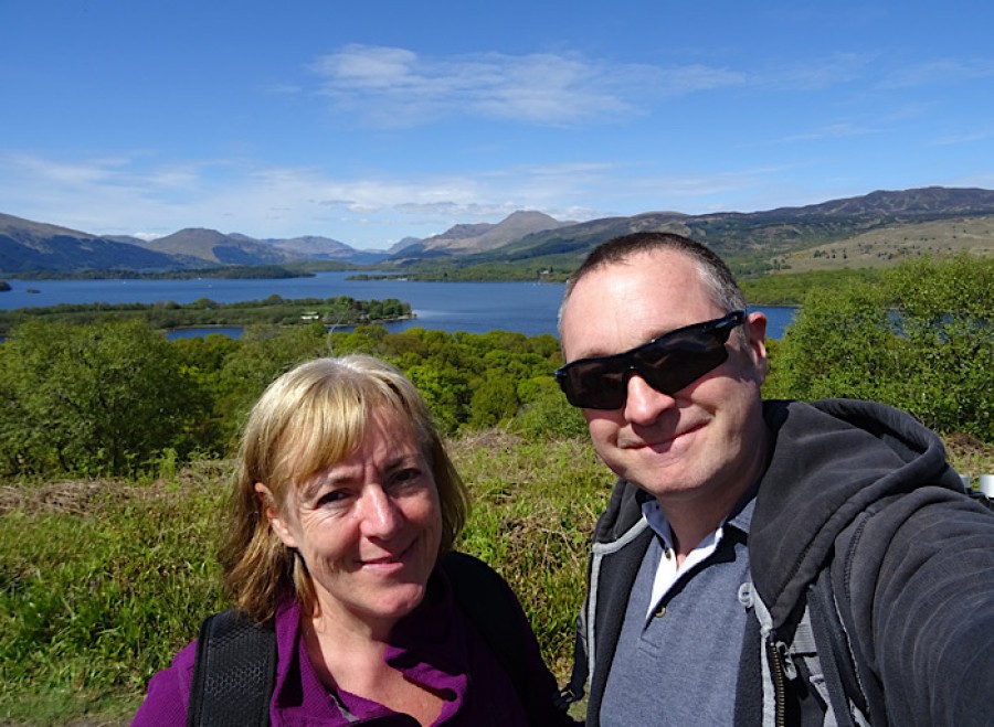  Yvonne and Paul. Photo: Glasgow's West End Walks 