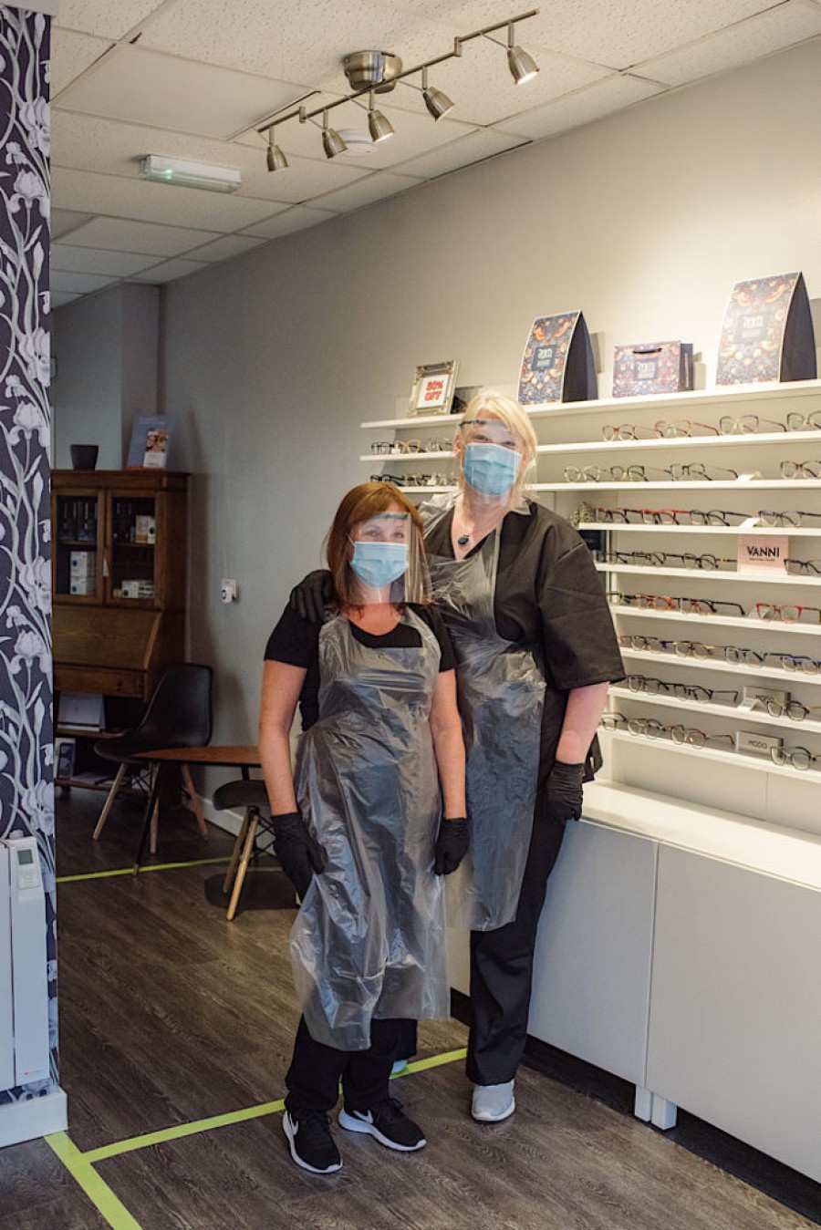 Iris Blue optometrist in Broomhill has connected through the podcast.