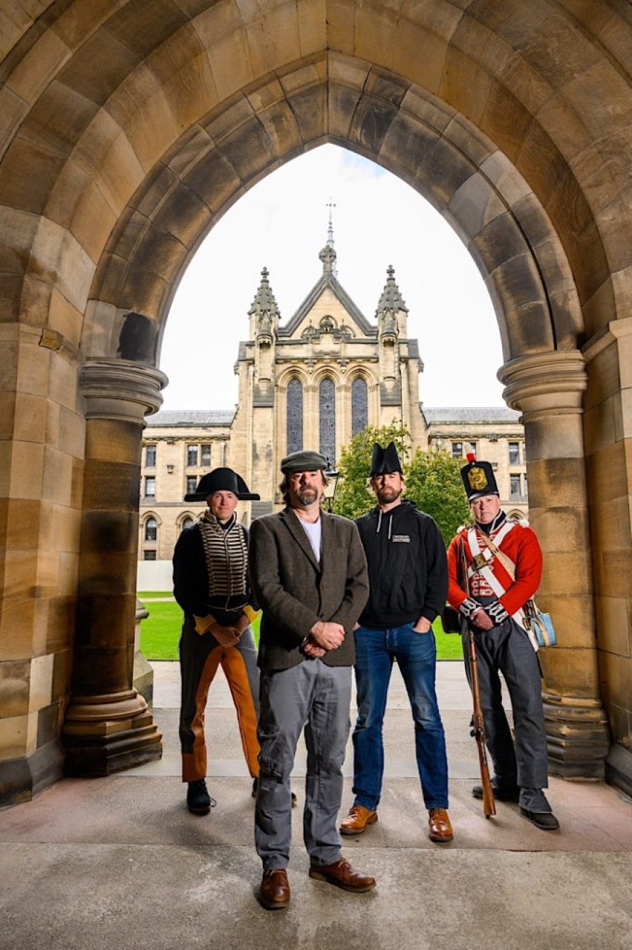  University of Glasgow’s hosts the biggest ever historical table top war game. Photo: John Young