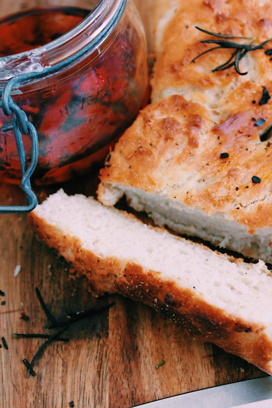  Perfect: oil and bread together