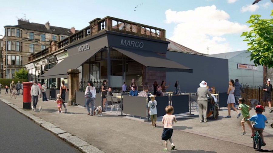  Exciting: the merged premises will overlook Old Station Park