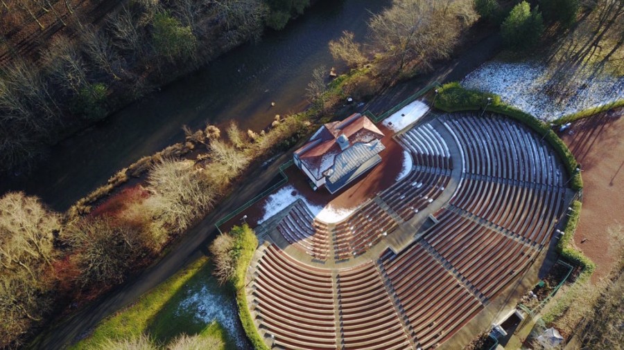  Stage height: Above Kelvingrove Bandstand.
