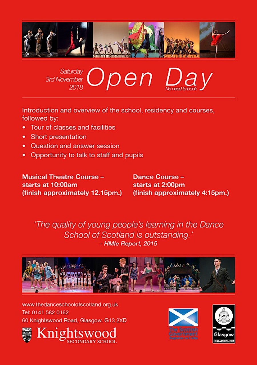  Poster: Open Day details 