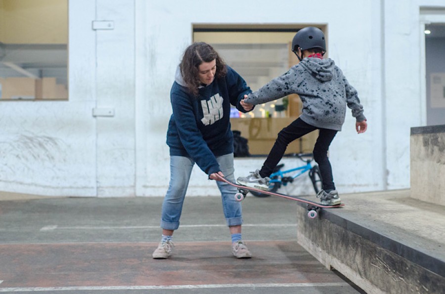  The Loading Bay Skatepark only opened last year.
