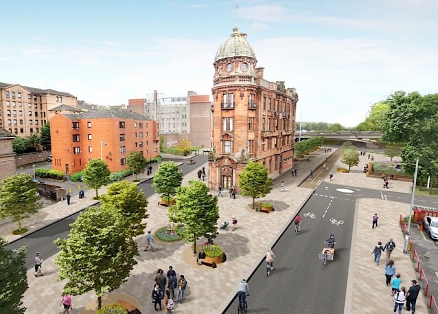  Overhaul: There will be a new look for New City Road where it links with St George's Place 