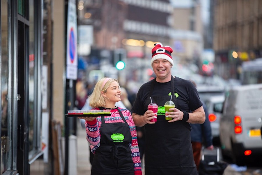  Plans: Gavin will transform the pop-up into a fully functioning food outlet in the New Year. Photo credit: Martin Shields