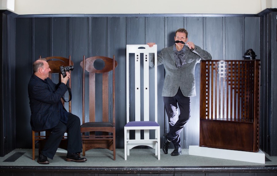  Celebration: Sven Burghardt pictured with Stuart Robertson, director of CRM Society/ Photo credit: Martin Shields 