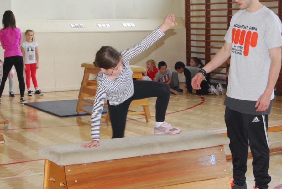  Movement: The charity has been working with local schools.