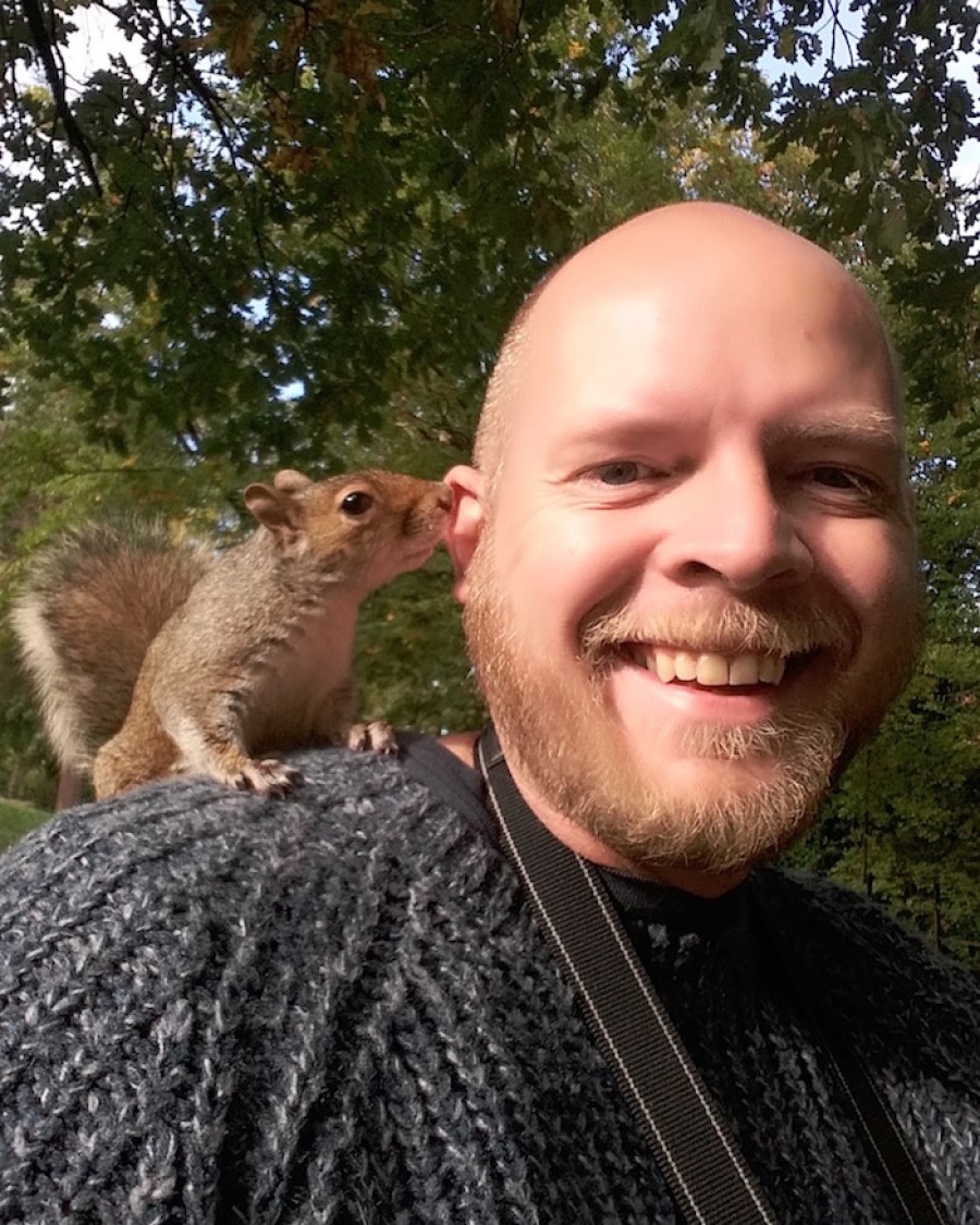  Subject matter: Pete likes to get close up to wildlife in the West End