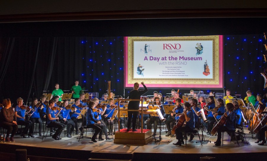  Concert : The performance in the Mitchell Library Theatre. Credit: Martin Shields