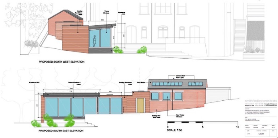 Concept: West End-based Smith Findlay Architects have worked up an idea for the derelict buildings 