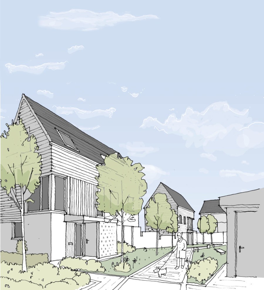 How the new homes will look. Photo: GHA.