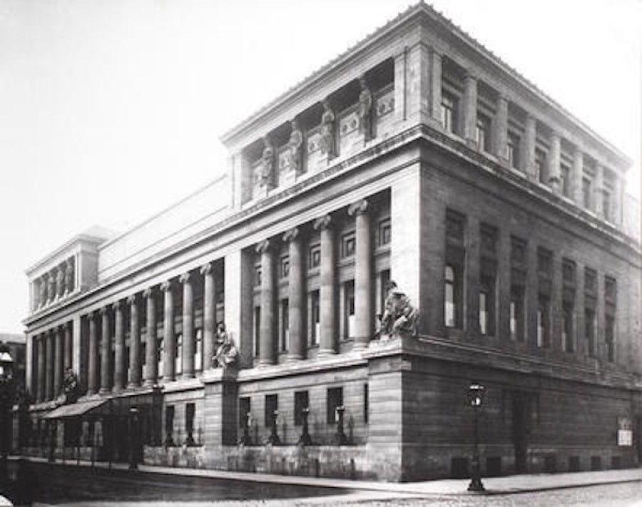  Grand: the former St Andrew's Hall was devastated by fire in 1962. Picture: Glasgow Univrsity