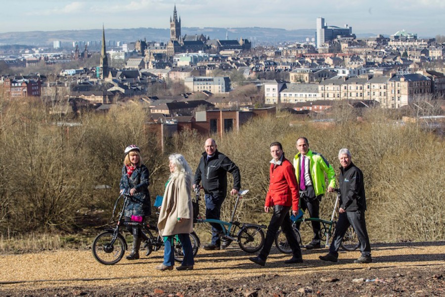  A path with a view: As well as wildlife, the new Claypits pathway offers spectacular views over the city and, on a clear day, to the Isle of Arran some 40 miles away. Pic Peter Devlin