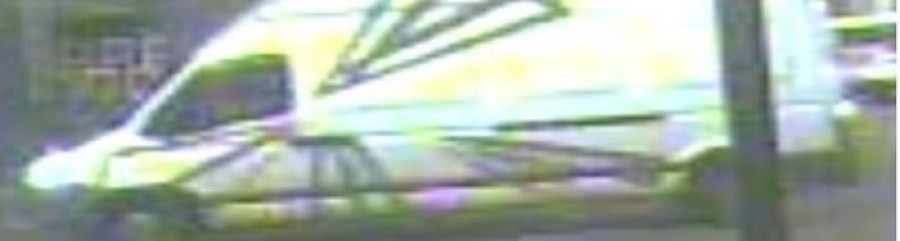  Vehicle: this distinctively-marked silver Renault Master van is linked to the crimes 