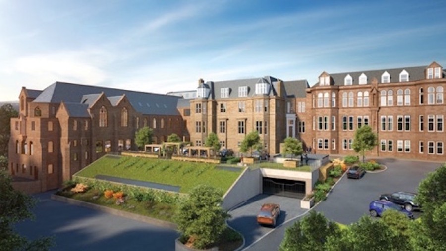  Rescued: the development of the former Notre Dame convent site was hit by the financial crash 