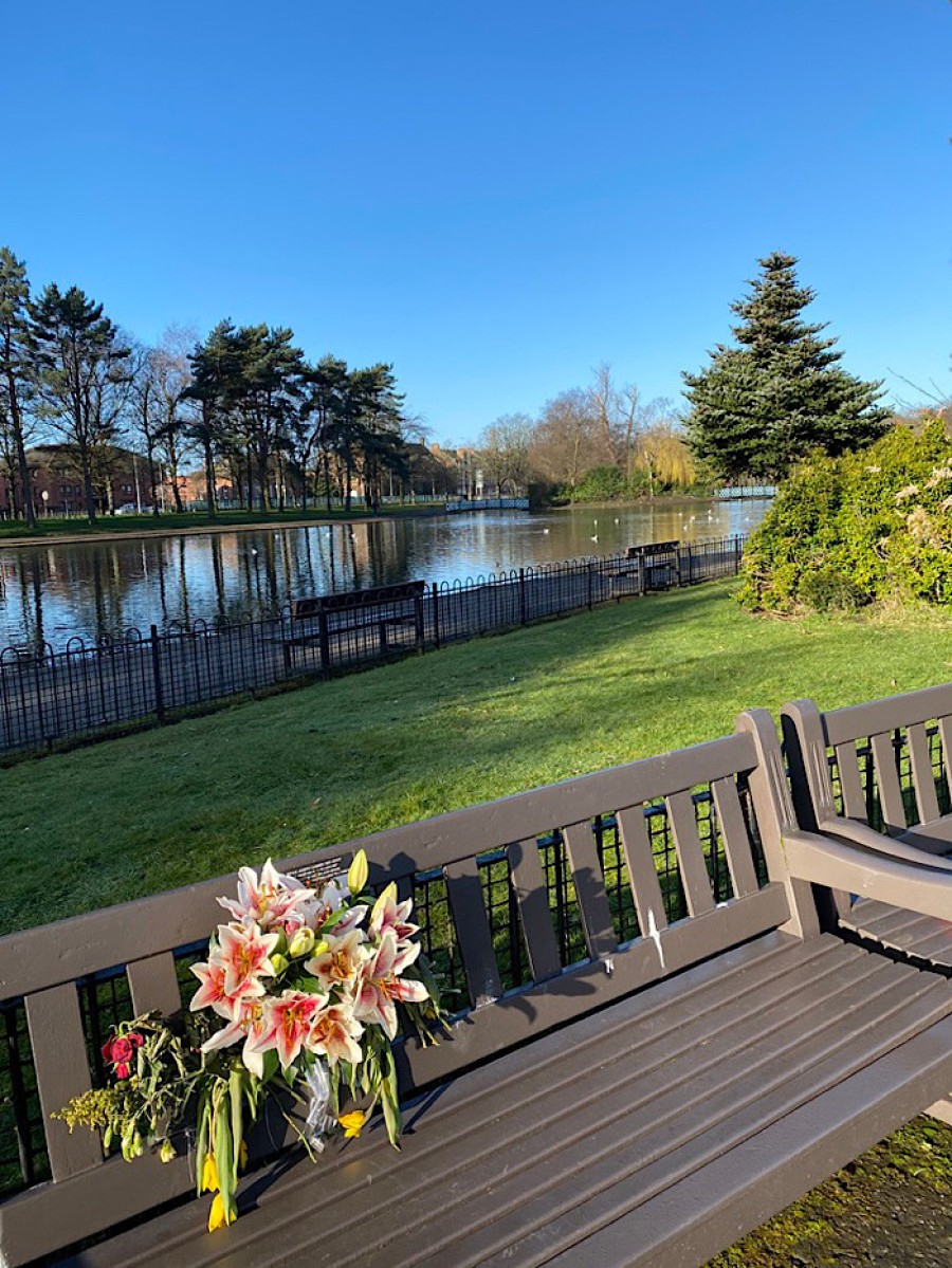  'Victoria park is pleasing on the eye, with its duck pond and flat criss-crossing tree lined paths'