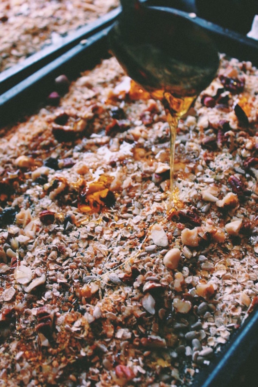  Binding: you can try a mix of different ingredients to make granola