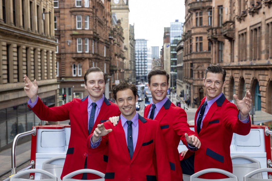 The Jersey Boys has a three-week run in Glasgow. Photo: Martin Shields