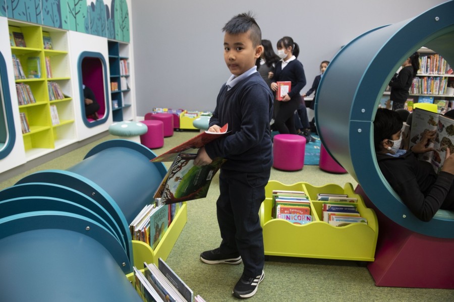 Pupils from Oakgrove and St Joseph’s primary schools helped shape the junior book selection
