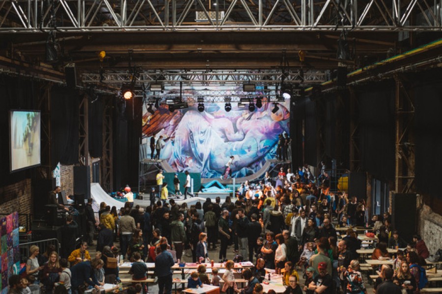 Mural painting, creative workshops, live art, great food and drink will feature over the weekend.