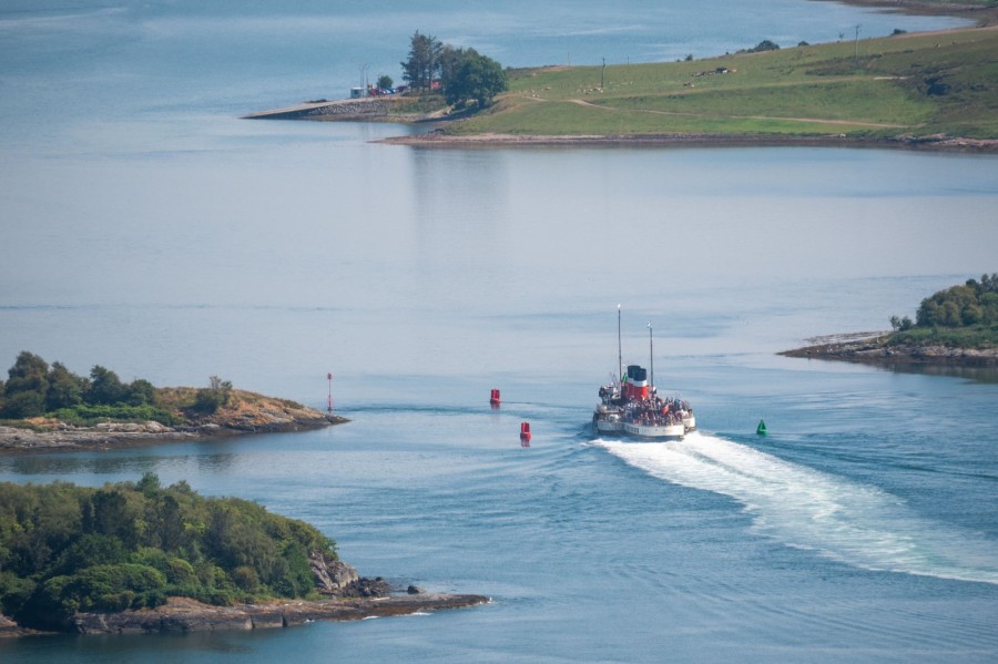 Heading out over the waters on her summer voyages. Photo: Waverley Excursions