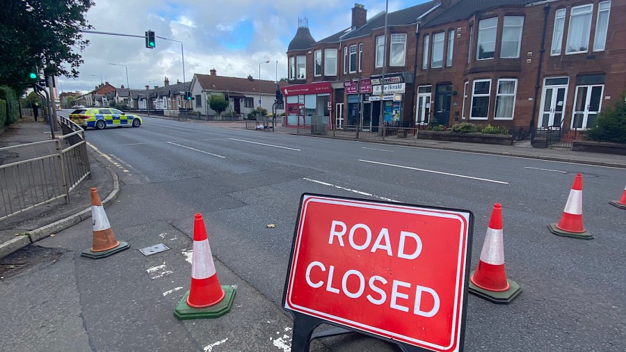 The road was closed last year after a fatal accident.