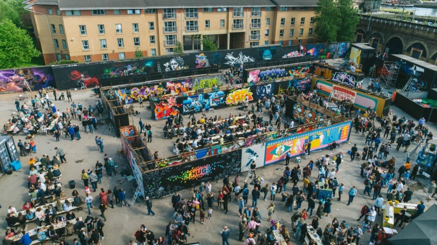 The work of more than 100 street artists will feature this year