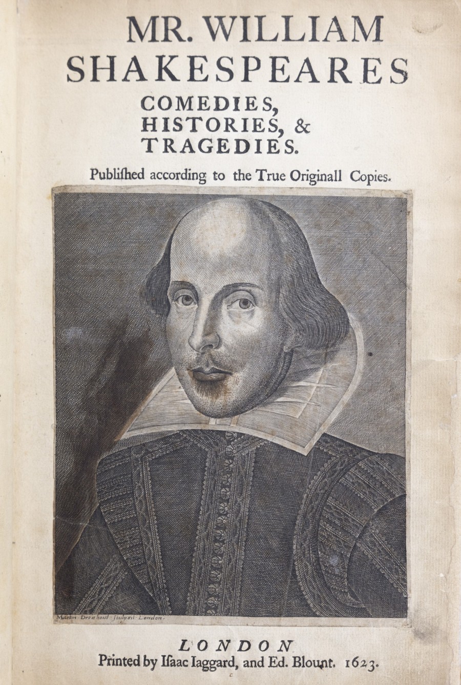 The First Folio collection contains 36 plays