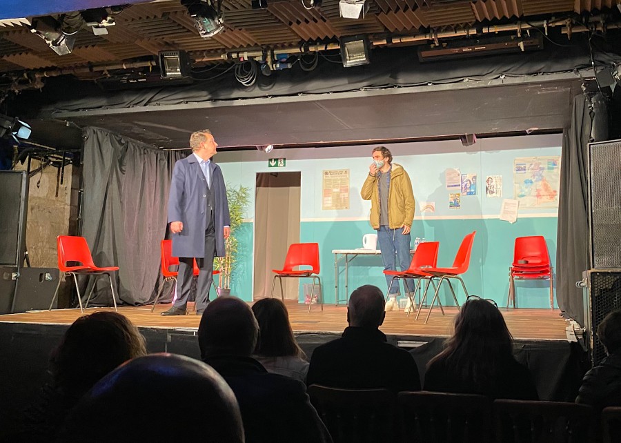 Richard Conlon and Ewan Miller in "Milkshake"